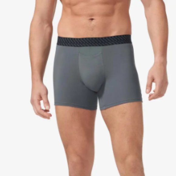 TOMMY JOHN Hammock Pouch Grey Cotton Basics Boxer Briefs NWT. - Picture 2 of 6